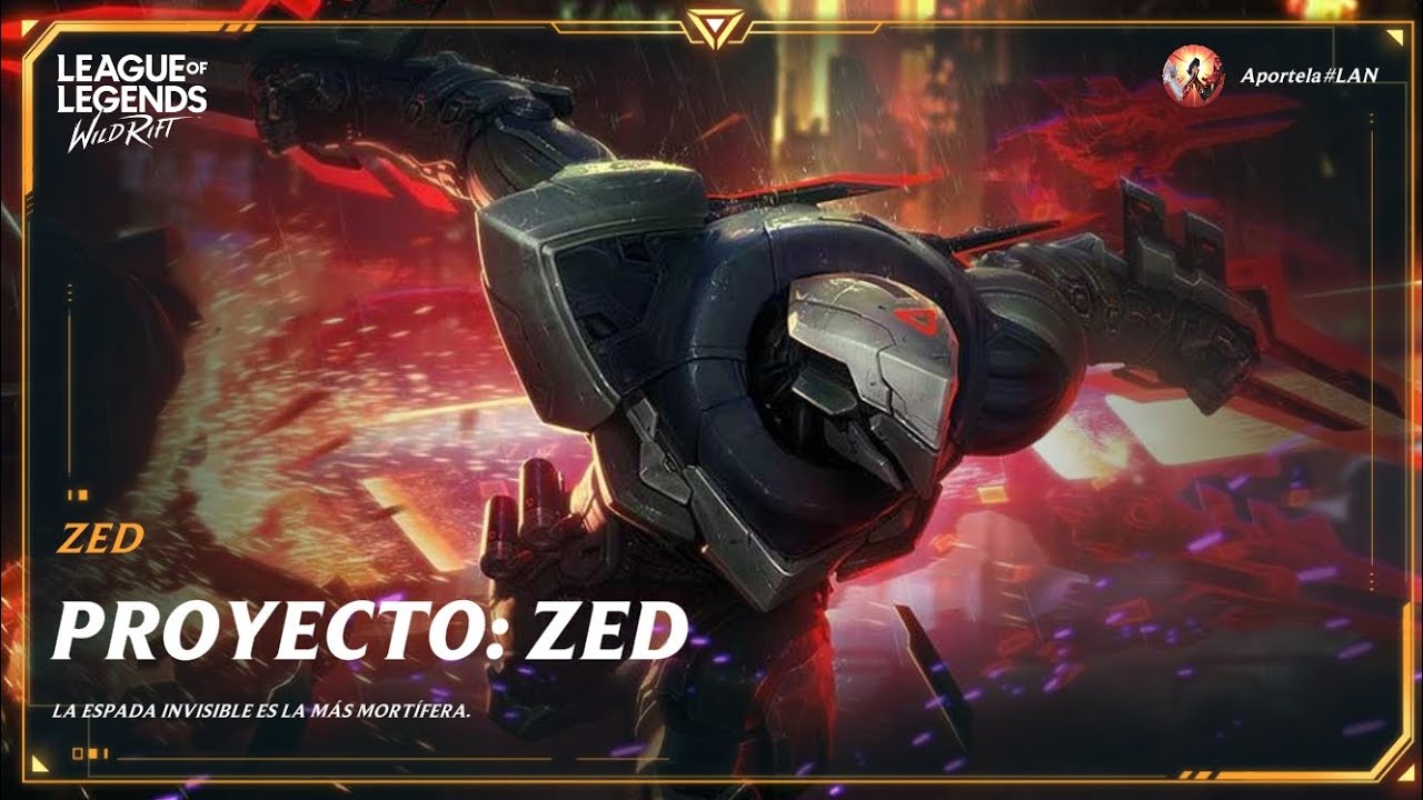 WILD RIFT | PVP | MID | PROYECTO: ZED - YouTube
