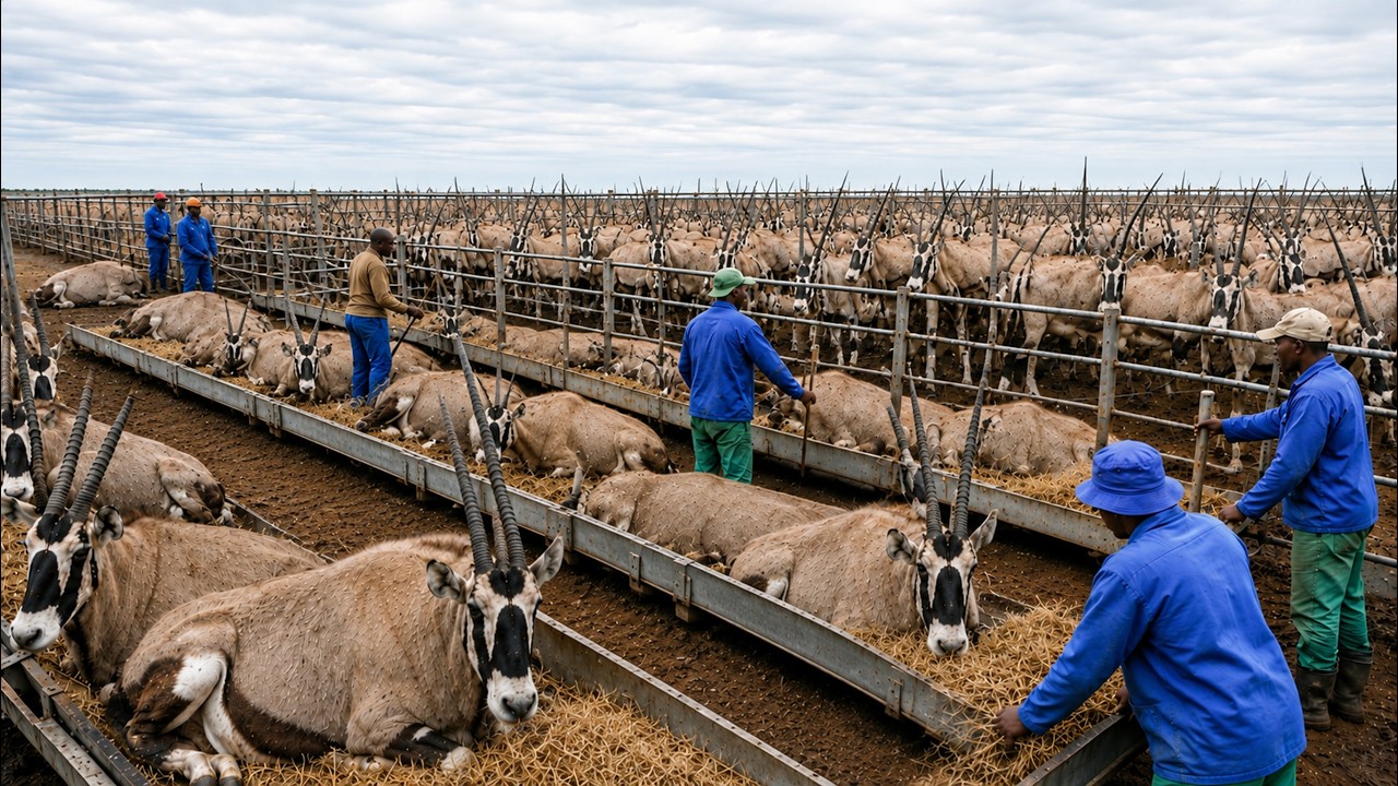 Still from Inside Namibia’s Modern Farms Producing Millions of Tons of Food in the World’s Harshest Desert