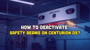 How To Deactivate Safety Beams On Centurion D5?