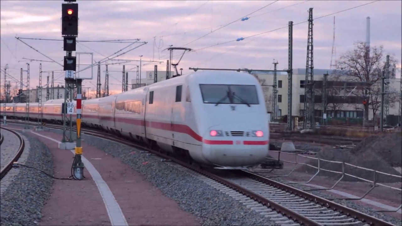 Halle(Saale)Hbf - Der neue Fahrplan 2018 mit ICE Berlin–München über ...
