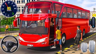오프로드 럭셔리 버스 시뮬레이터 3D - 시티 코치 버스 시뮬레이터 게임 2025 - 안드로이드 게임플레이 screenshot 4