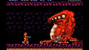 Super Metroid Crocomire battle(no damage)