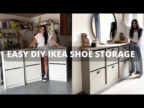 Easy Diy Ikea Shoe Storage!