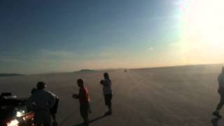 Bonneville Speedweek   2011    1971 Triumph  Record  Run