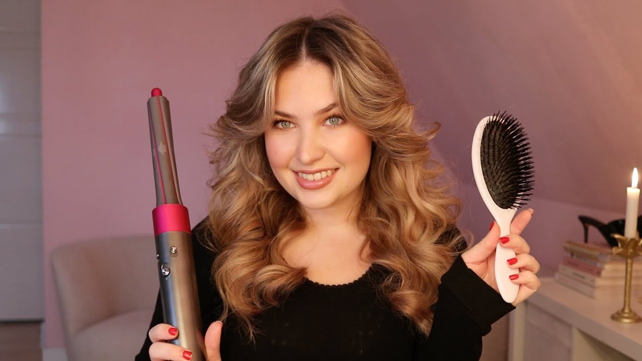 HAAR ROUTINE MET DYSON AIRWRAP en EXTENSIONS YouTube