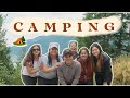 🏕 Camping Vlog (making s'mores🍭 setting up tent⛺️ hiking🥾) | Glaire Cartago