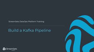 Build a Kafka Pipeline