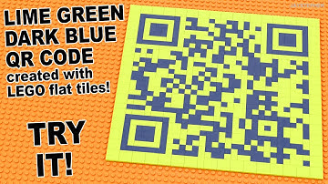 LEGO QR Code For My Second YouTube Channel Moc