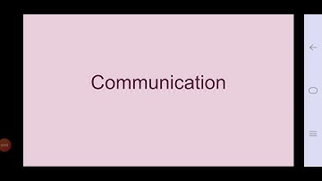 communication class 3rd EVS