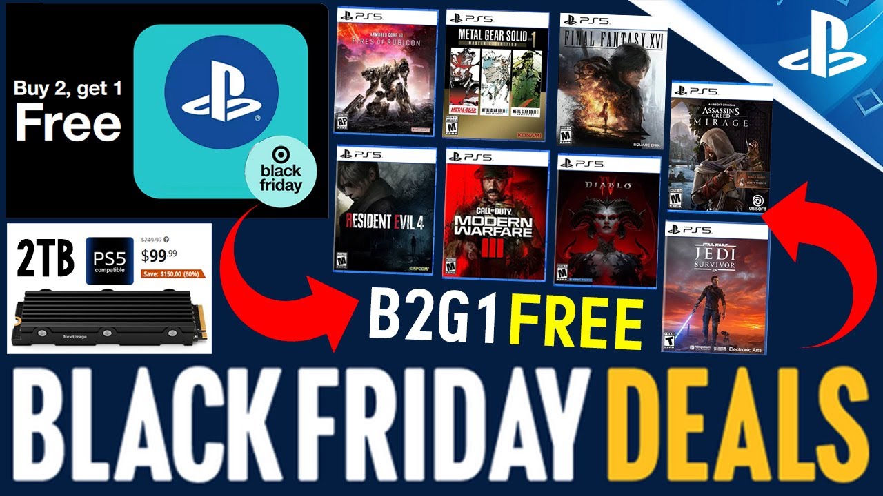 PlayStation Store Black Friday 2023 sales are here with awesome