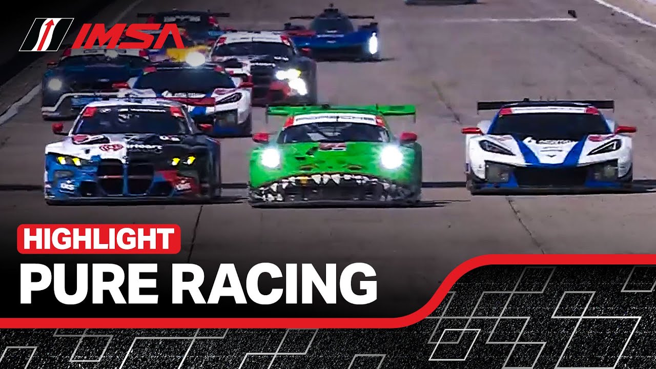6 Minutes of Awesome GTD PRO Battles from the 12 Hours of Sebring | 2025 Highlight