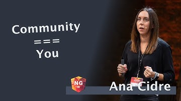 Community === You - Ana Cidre | NG-DE 2022