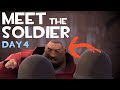 Porting meet the soldier to blender day 4