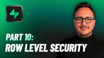 Row Level Security with @Supabase — Course part 10 (2025)