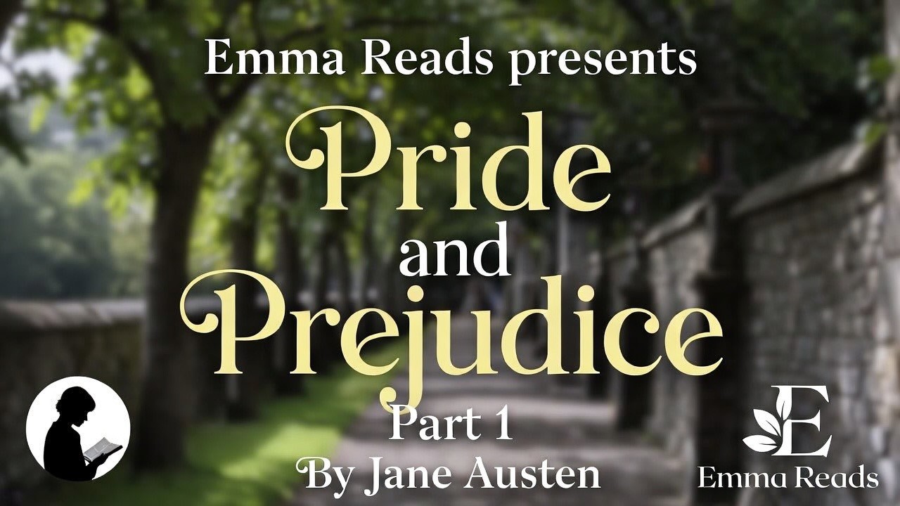 🌧️ 💤 Pride and Prejudice by Jane Austen (Part 1 of 3) | Soft Spoken Audiobook for Sleep & Relaxation