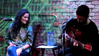 Video thumbnail of "Javier Barría y Ana Salive - La Misma Madera (Bogotá, sept '12)"