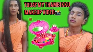 today my thambi kku makeup video part 2....💕@divyavetrivlogs7101