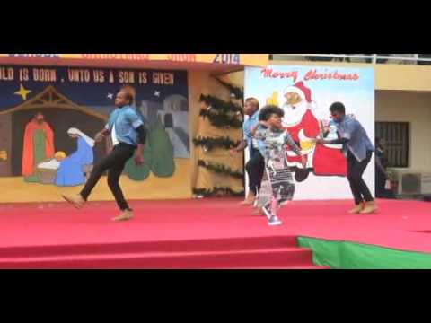 Amarachi performs in Brookstone Primary School
