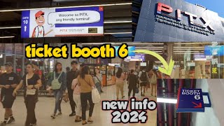 PITX TERMINAL NEW INFO TICKET BOOTH 6 MGA ANU LUGAR BA ANG BYAHE ALAMIN (greg tv)