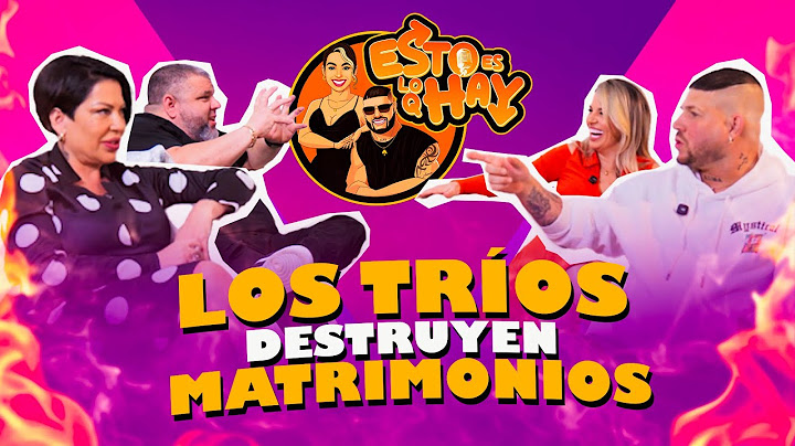 Esto Es Lo Que Hay - Invitados de Lujo .Rey El Mago Y La Diosa! "Los Trios Destruyen Matrimonios"