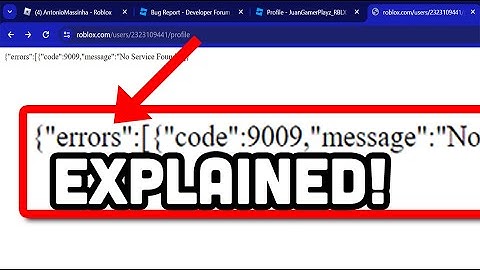 ROBLOX DOWN errors Code:9007 Service Instances Unavailable (EXPLAINED)
