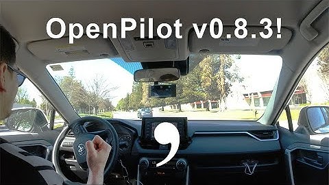 First Drive and Having Fun with New OpenPilot v0.8.3 with Comma Two