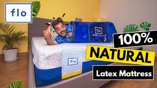 Flo Anti Gravity Latex Mattress Review 2024 | 100% Natural Latex | Best Latex Mattresss in India