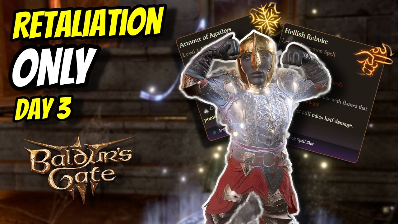 Lonewolf Retaliation Only Challenge Day 3 - Baldur's Gate 3