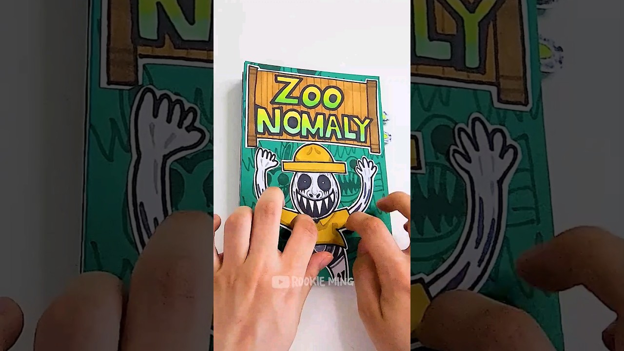 Making Zoonomaly Game Book🐣 #1