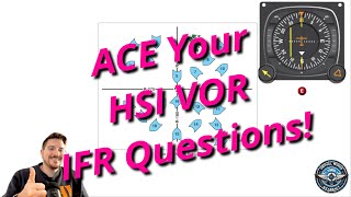 Details VOR HSI practice problem for IFR Written Exam Update