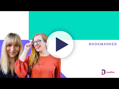 LeadDev Bookmarked - Resilient Management: Lara Hogan in conversation