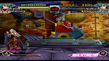 Tatsunoko VS Capcom - Morrigan & Doronjo - Arcade Mode (Part 1 of 2) [for jizuzz315]