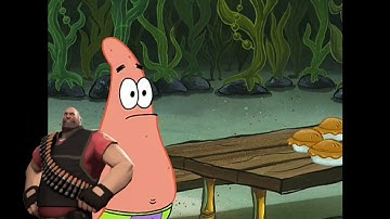 TF2 portrayed by Spongebob