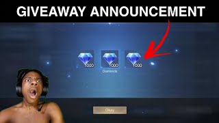 DIAMONDS GIVEAWAY ANNOUNCEMENT MOBILE LEGENDS #MLBB screenshot 5