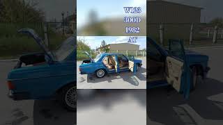 легендарнейший автомобиль рестомод W123 om617 AT #mercedes #best #w123
