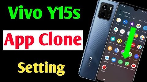 Vivo y15s app clone setting kaise kare / how to create dual app vivo y15s /Vivo y15s dual app