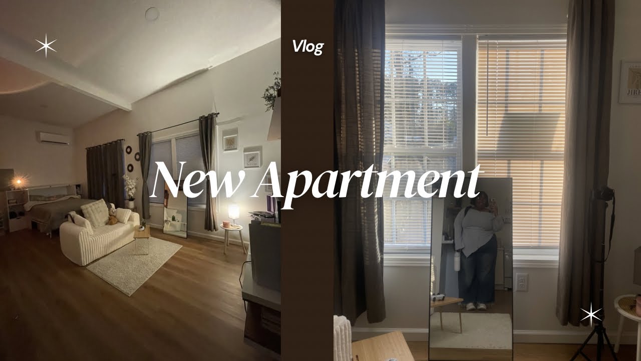 New Studio Apartment Vlog!