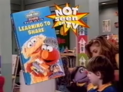Sesame Street - Learning To Share (1996 Vhs Rip)