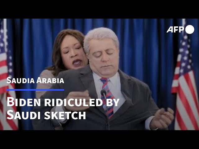 Saudi TV ridicules Biden in rare dig as relations sour | AFP class=