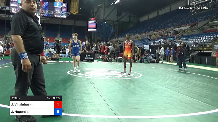 113 Lbs Cons 32 2 Jaden Villalobos Florida Vs Jimm...
