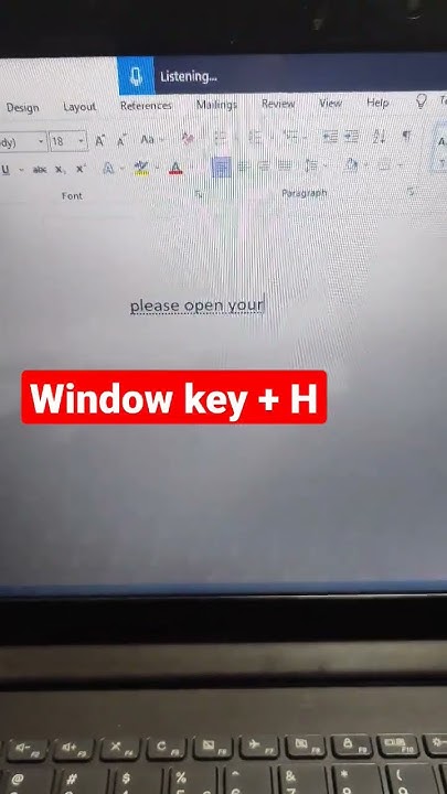 how-to-convert-voice-to-text-in-windows-shortcut-of-convert-voice-to