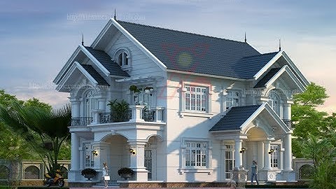 [VIDEO THUC TE] Biệt thự 2 tầng đẹp - anh Cương Sóc Sơn