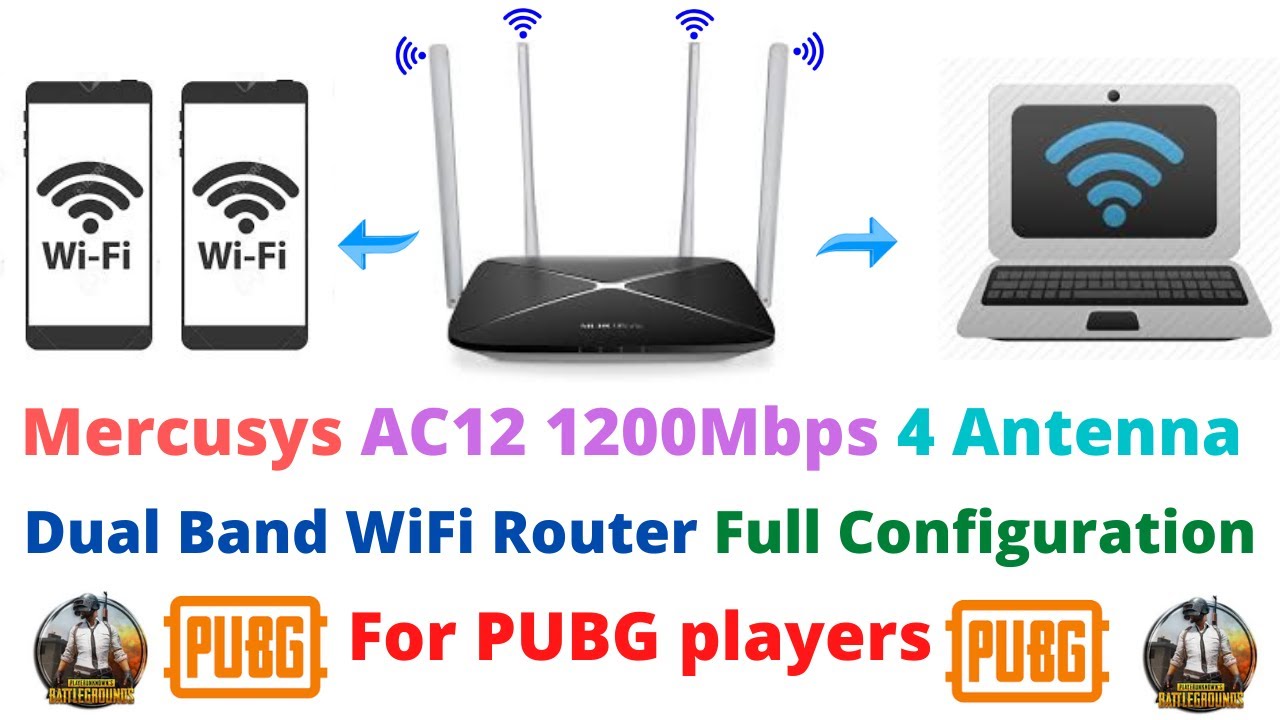 How to Setup Mercusys AC12 1200Mbps | Dual Band Router Full Configuration |  SK WiFi - YouTube