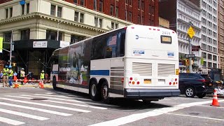 MTA NYCT Bus • 2011 Prevost X3-45 2484 On The X27 Express