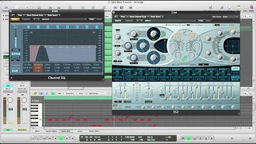 How to produce electronic music: Fat synth bass with (Logic 9)