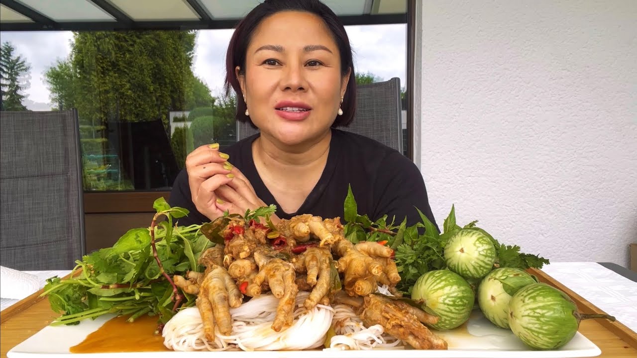 Curry chicken feet ￼ ขนมจีนตีนไก่มาแล้วจ้า🌶️😁Ep18/12.07.2024