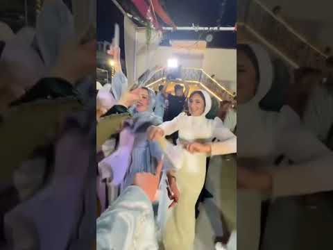 روان و سلمى و تمني في خطوبة تقى اكسبلور  خطوبة