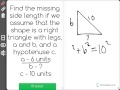 Pythagorean Theorem Applications
