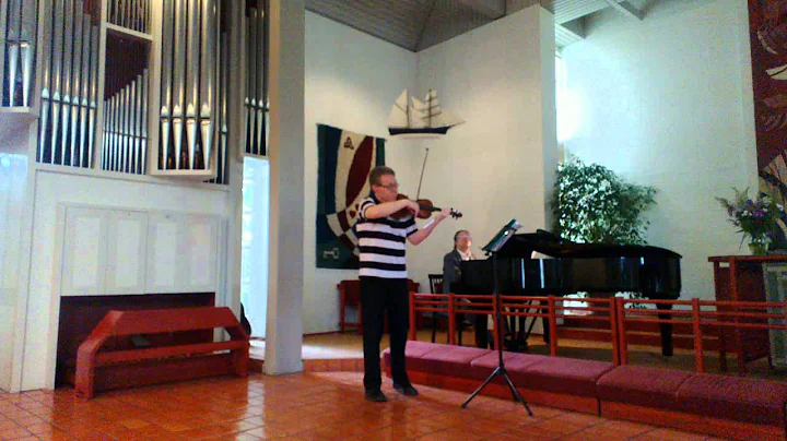 Piazzolla Ave Maria. Erik Nygrd, violin. Folke Grs...
