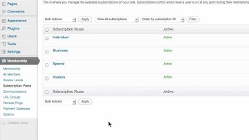 Part 3 of 6 : "Membership Pages and Hidden Pages" (WPMU DEV Membership Plugin)
